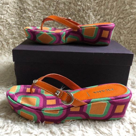 PRADA Wedge Sandals - Picture 2 of 4